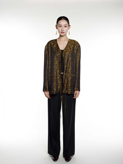 String Long Blazer
