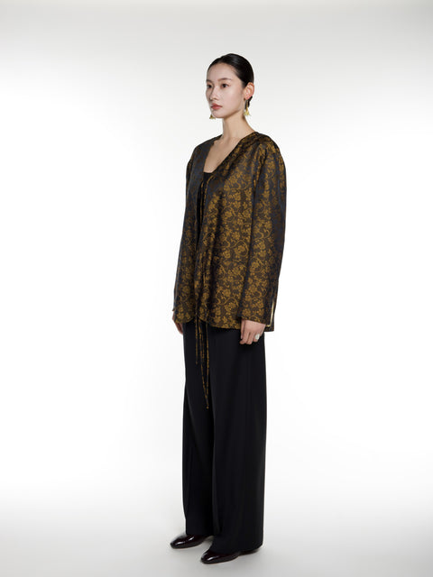 String Long Blazer