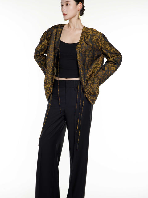 String Long Blazer