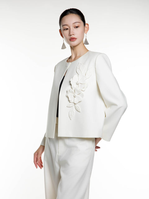 Hand Made Flower Jacket