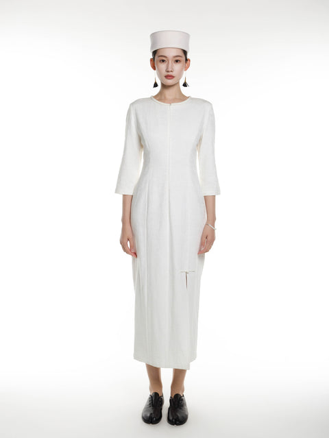Cotton Linen Tang Dress