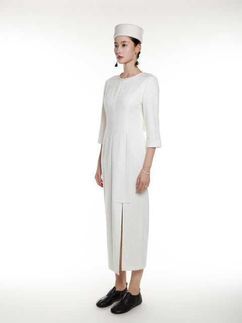 Cotton Linen Tang Dress