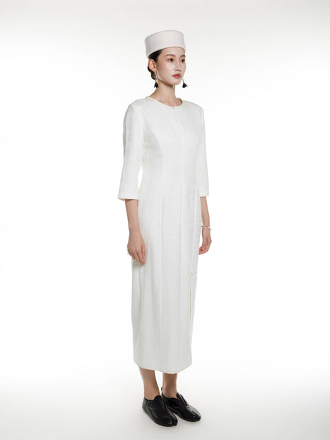 Cotton Linen Tang Dress