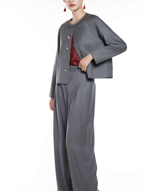 V-neck Jacket