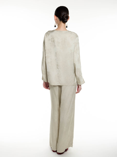 Viscose Jacquard Blouse