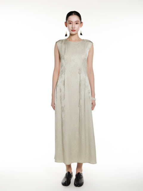 Viscose Jacquard Dress