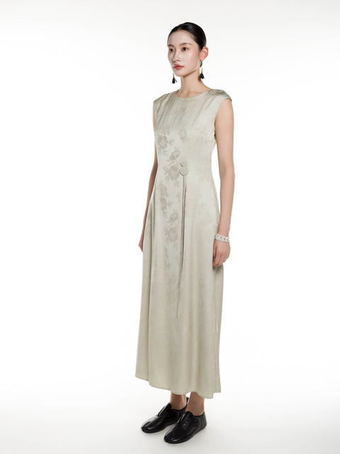 Viscose Jacquard Dress
