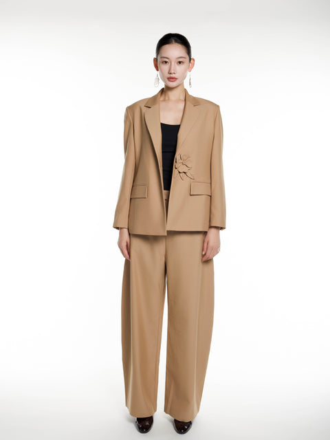 Hand make Flower blazer