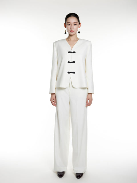 Tang V-neck jacket