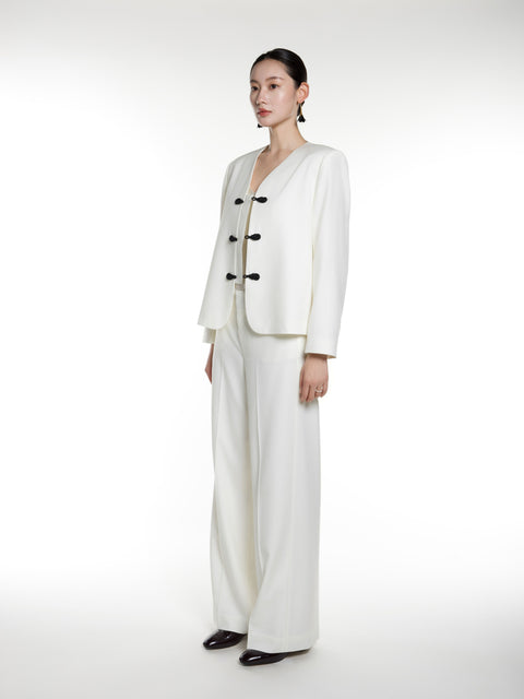 Tang V-neck jacket