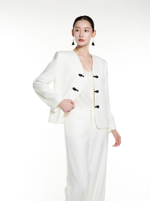 Tang V-neck jacket
