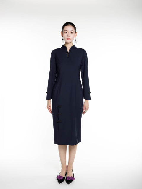 Classical Middle Long  Dress