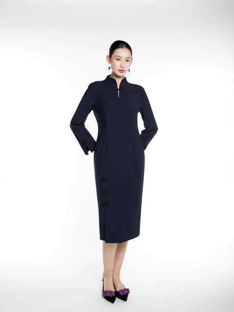 Classical Middle Long  Dress