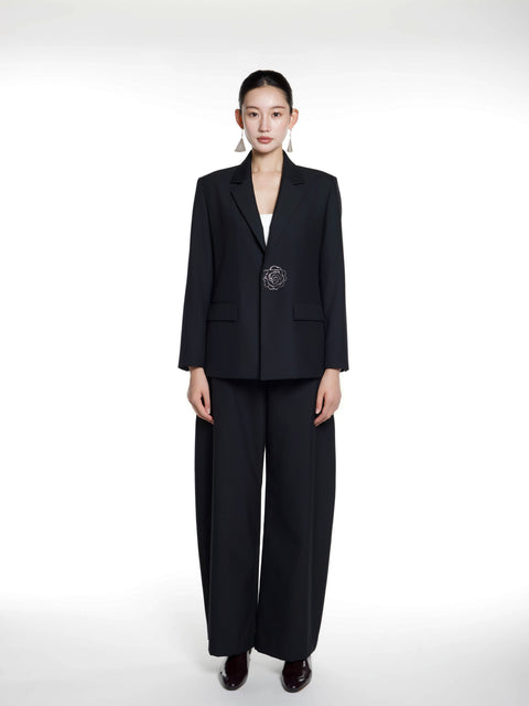 Tin Embroidery Blazer