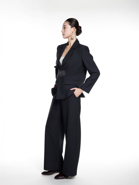 Tin Embroidery Blazer