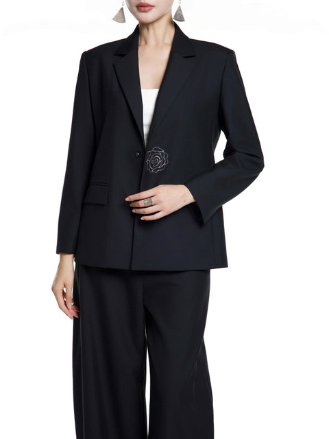 Tin Embroidery Blazer