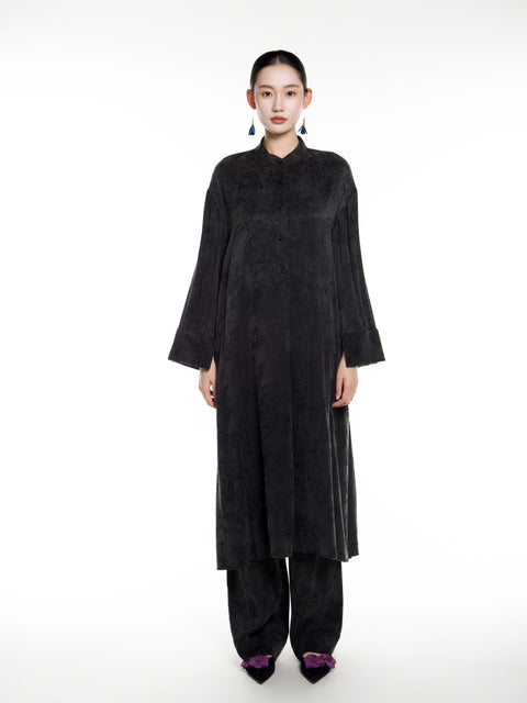Jacquard Midi Dress