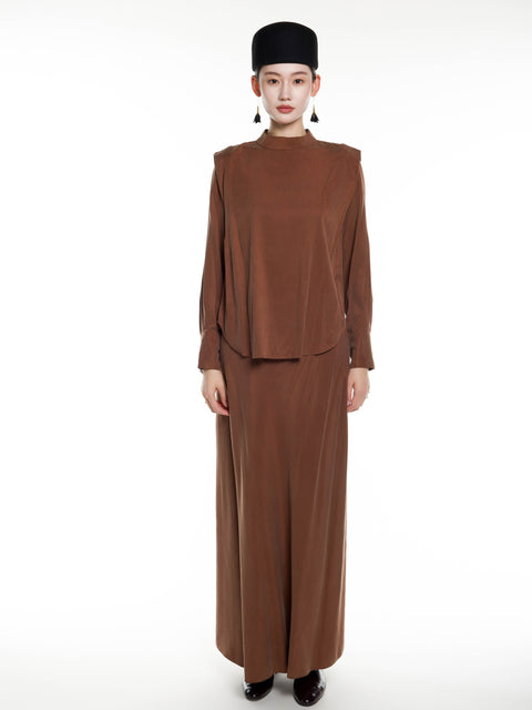 Cupro Elegant Top