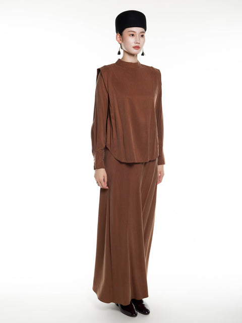 Cupro Elegant Top