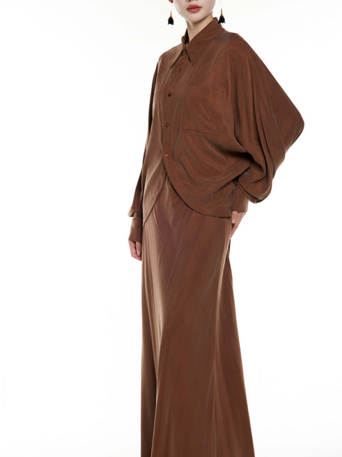Cupronickel Elegant Blouse