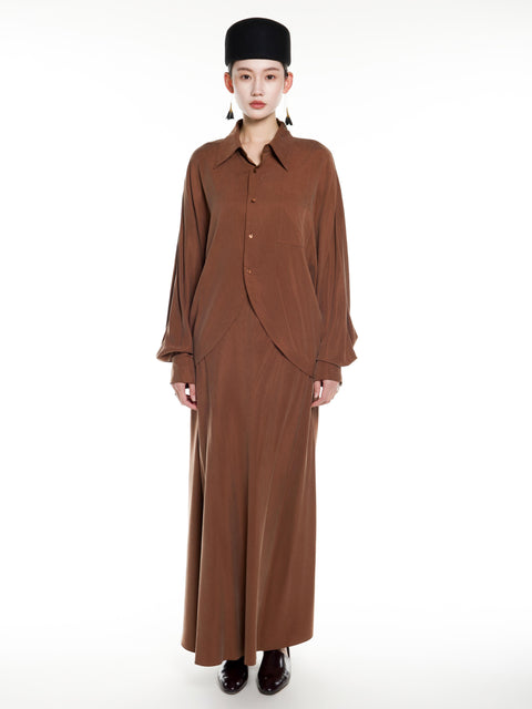 Cupronickel Elegant Blouse