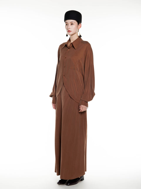 Cupronickel Elegant Blouse