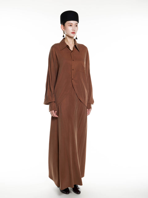 Cupronickel Elegant Blouse