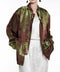 Silk Ancient Jacquard Boyfriend Shirt