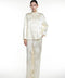 Silk Jacquard Long Jacket