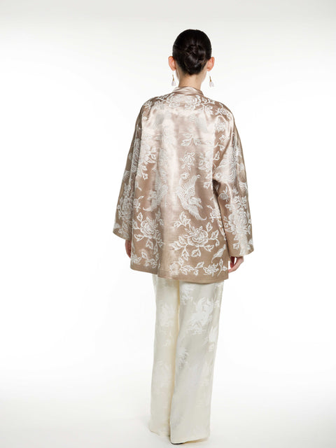 Embroidery Midi Jacket