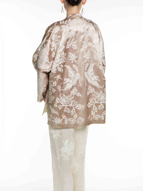 Embroidery Midi Jacket