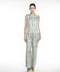 Silk Jacquard Tank Top