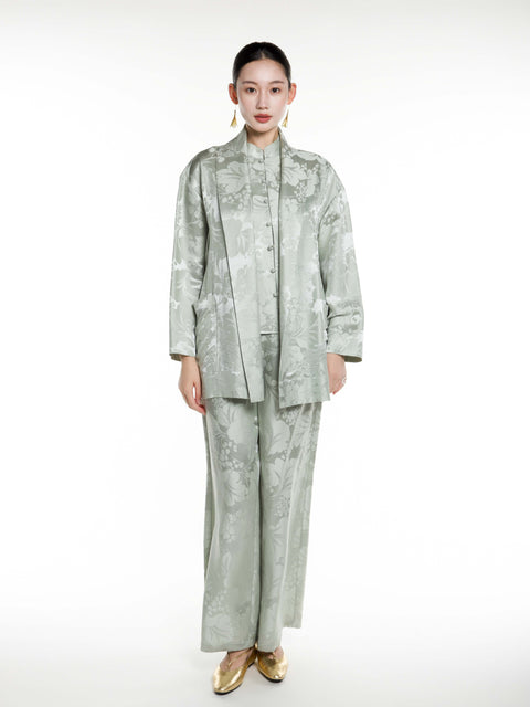 Silk Jacquard Outwear