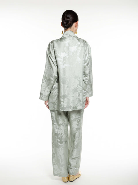Silk Jacquard Outwear