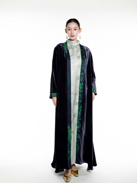 Silk Velvet Abaya