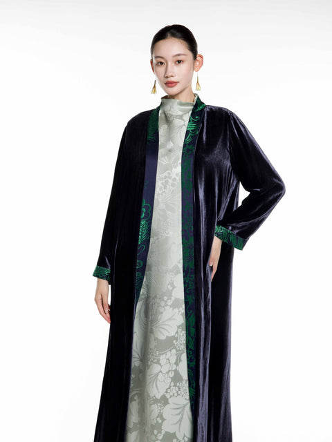 Silk Velvet Abaya