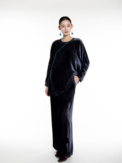 Silk Velvet Top