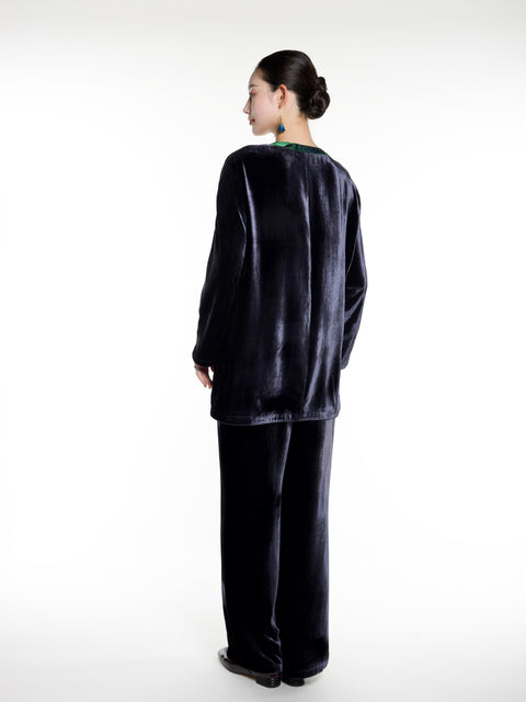 Silk Velvet Top