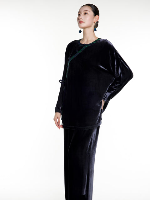 Silk Velvet Top