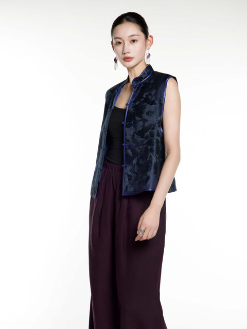 Hand Made Embroidery Vest