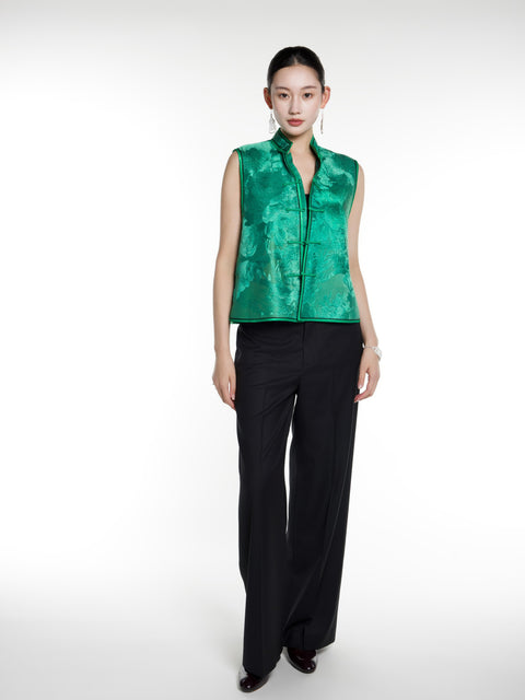 Hand Made Embroidery Vest