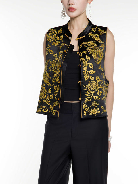 Embroidery Vest