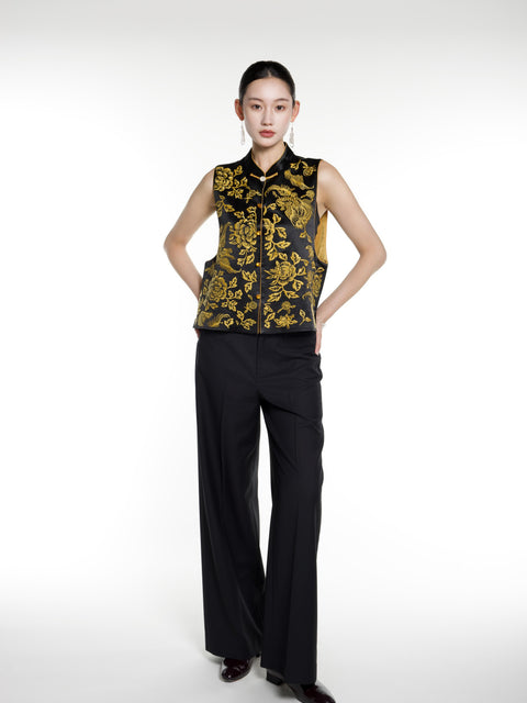 Embroidery Vest