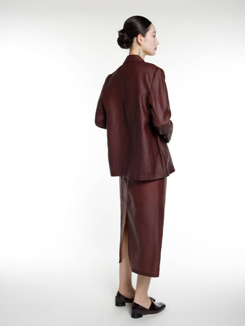 Heritage Silk Short Blazer