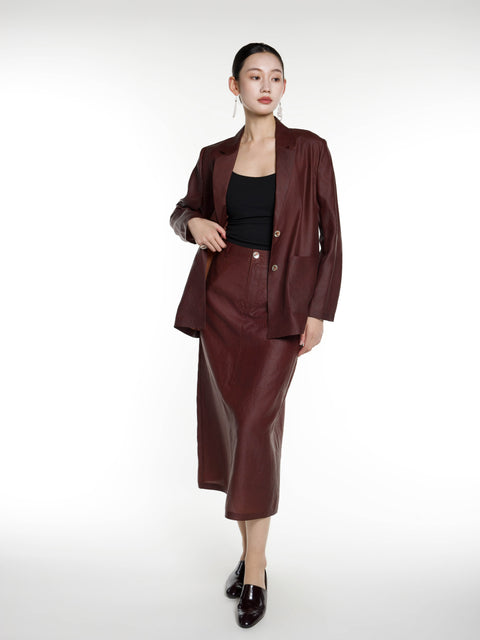 Heritage Silk Short Blazer