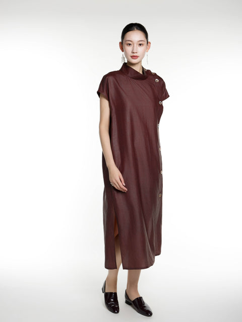Heritage Silk Long Dress