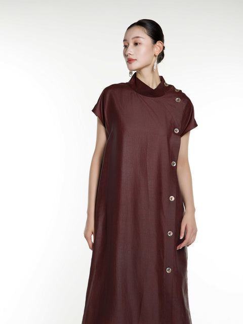 Heritage Silk Long Dress