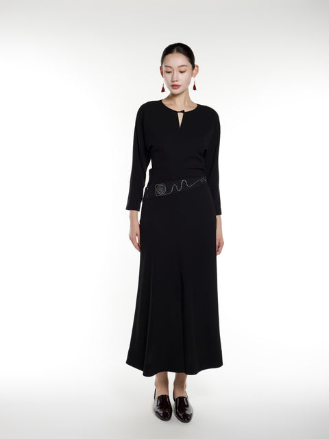 Tin Embroidery Mini Waist Seal