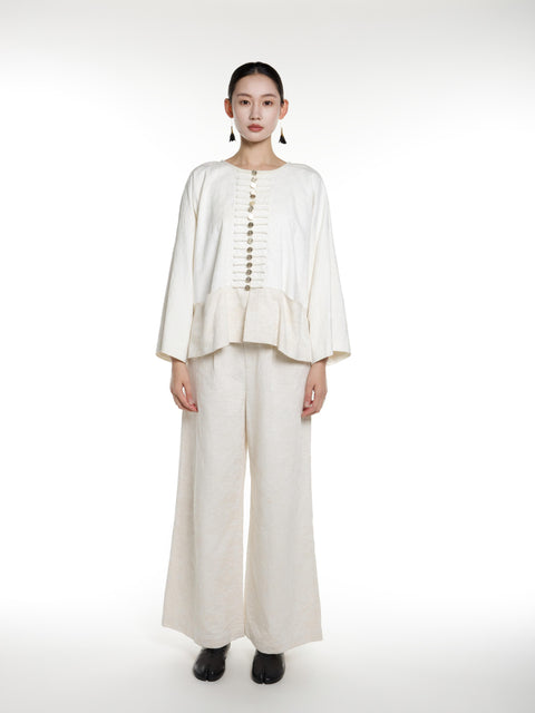 Cotton Linen Tang Jackets