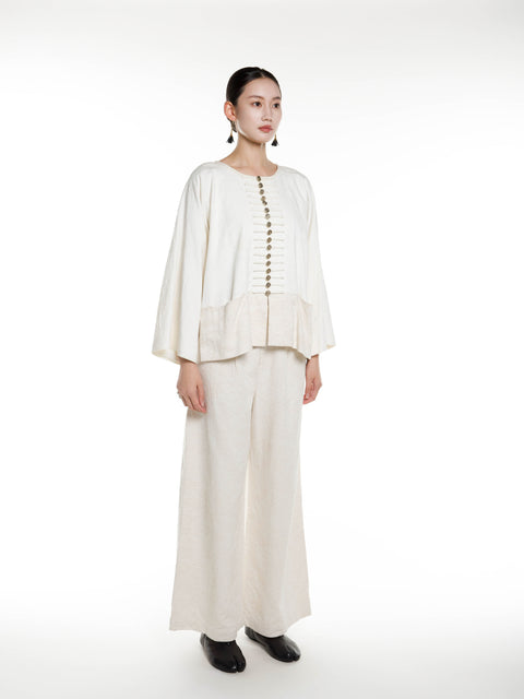 Cotton Linen Tang Jackets
